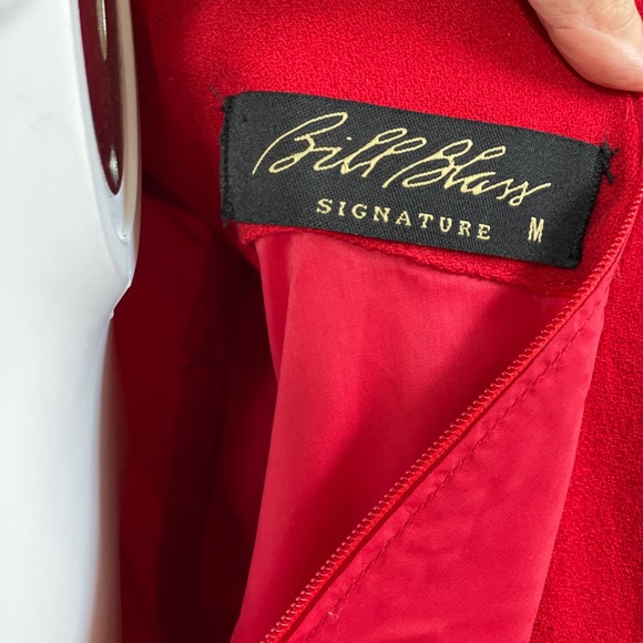 Vintage Bill Blass Dress with Statement Ruched Sleeves - Picture 11 of 16